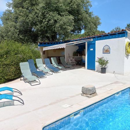 Gites De Plos Appart Chalet Piscine Spa Anduze Exteriér fotografie