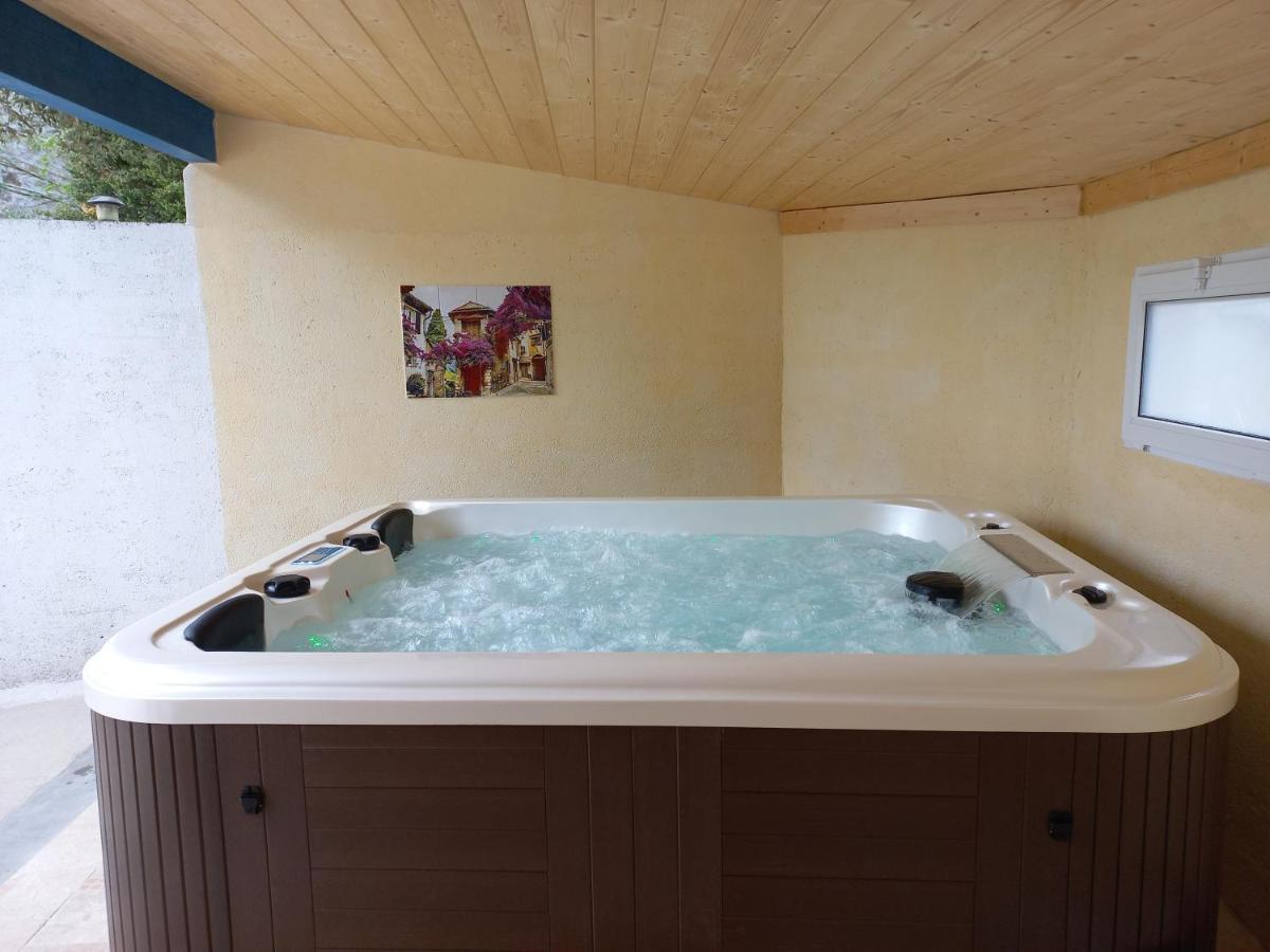 Gites De Plos Appart Chalet Piscine Spa Anduze Exteriér fotografie