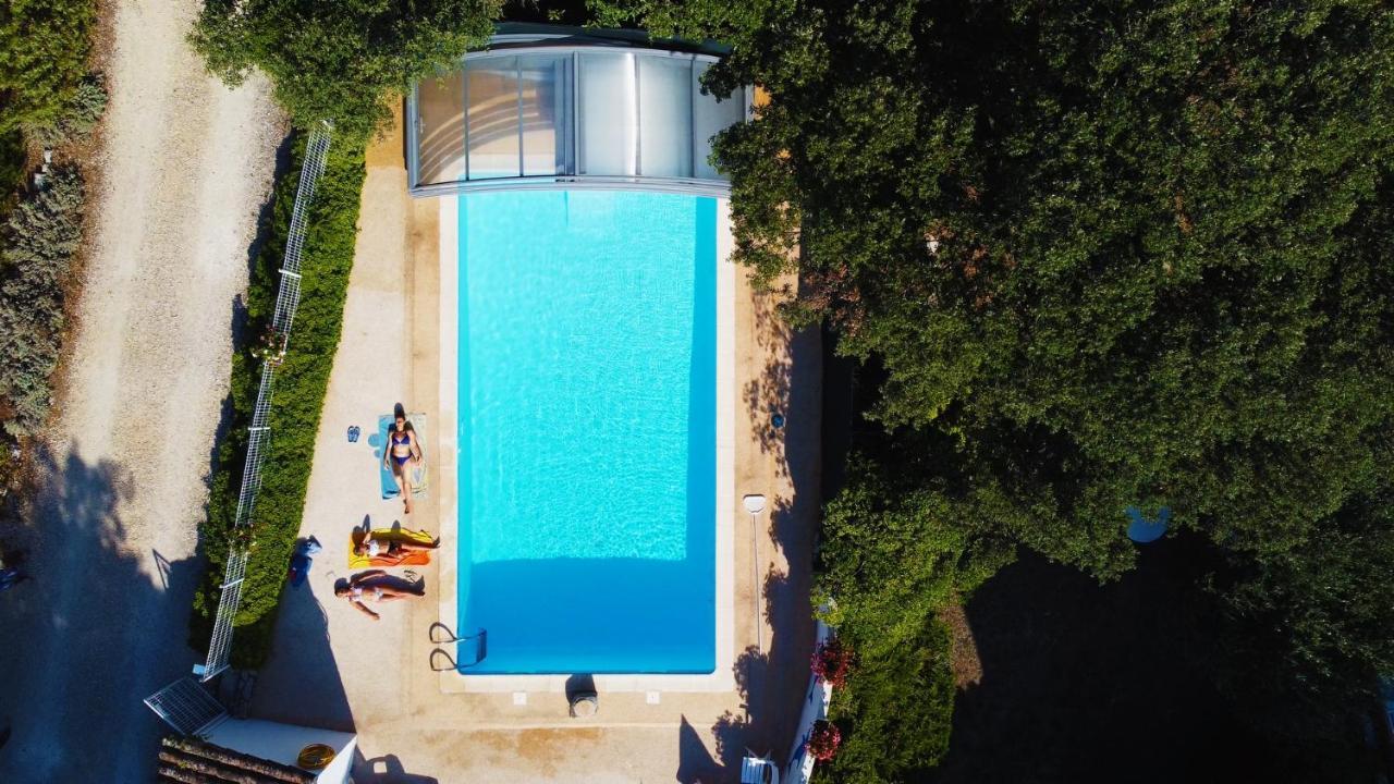 Gites De Plos Appart Chalet Piscine Spa Anduze Exteriér fotografie