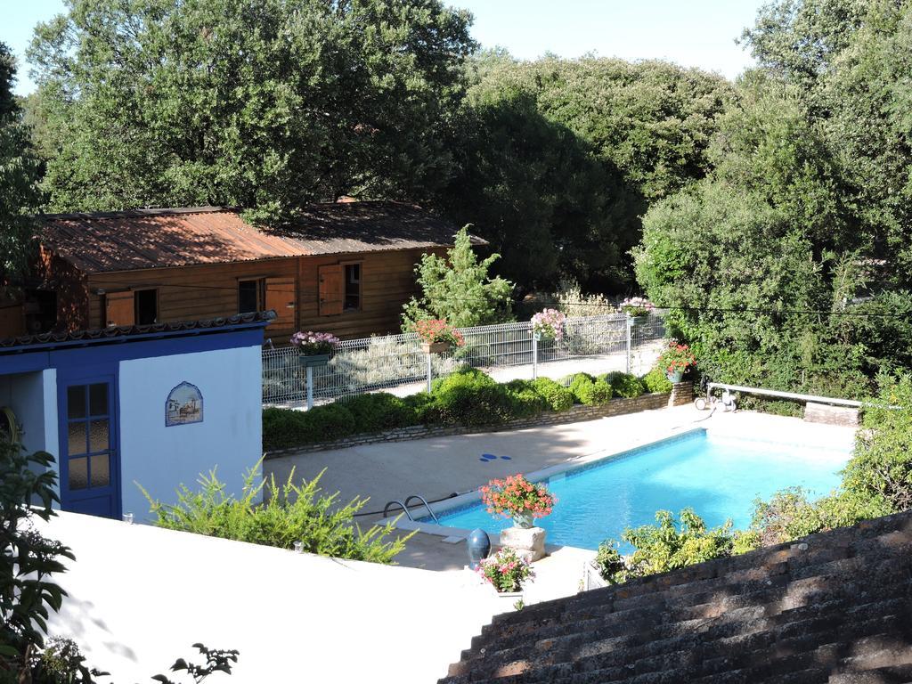 Gites De Plos Appart Chalet Piscine Spa Anduze Exteriér fotografie
